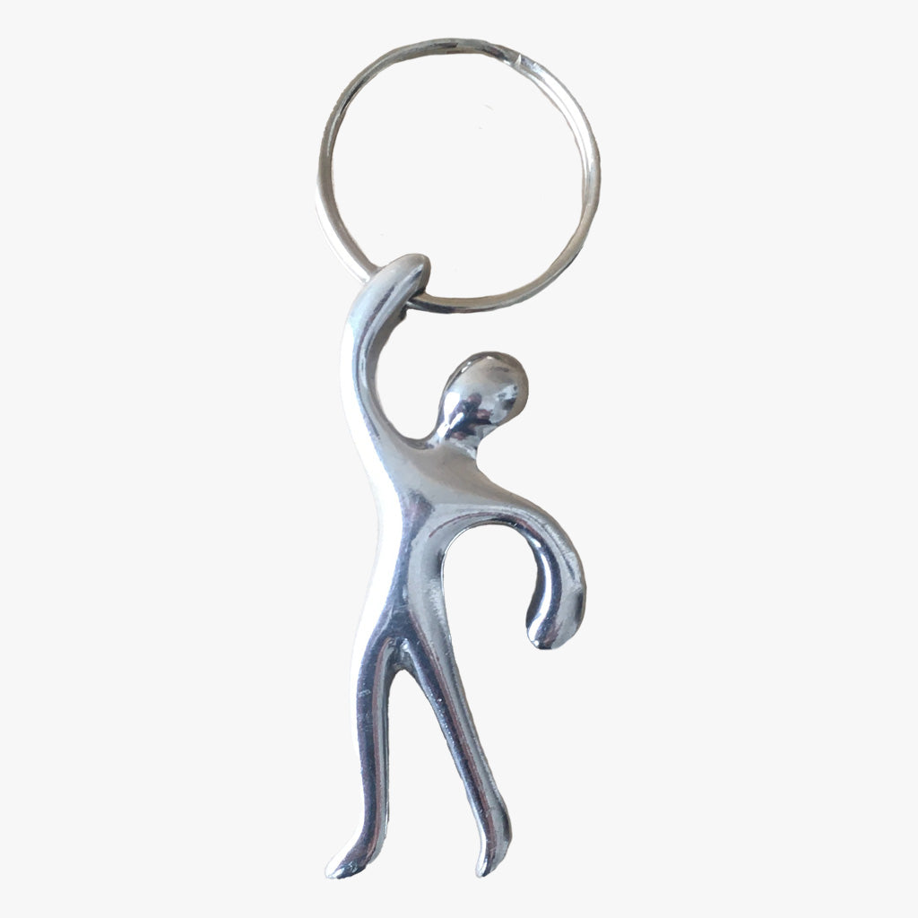 Front view of the Deluxe Key Chain-Figure.